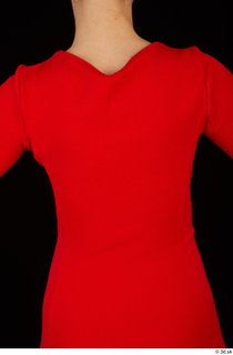 Kyoko clothing red dress standing whole body 0032.jpg